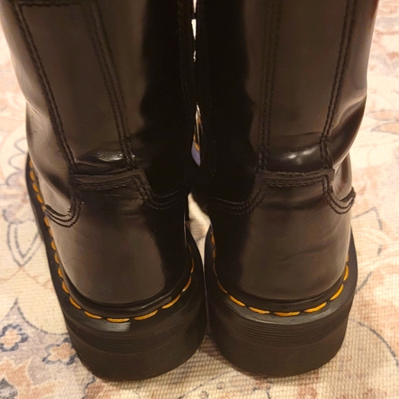 JADON BOOT SMOOTH LEATHER PLATFORMS size Women's 5/ Men's 4 - Picture 8 of 9